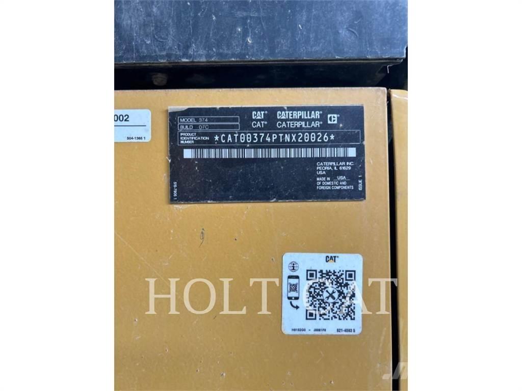 CAT 374 Escavatori cingolati