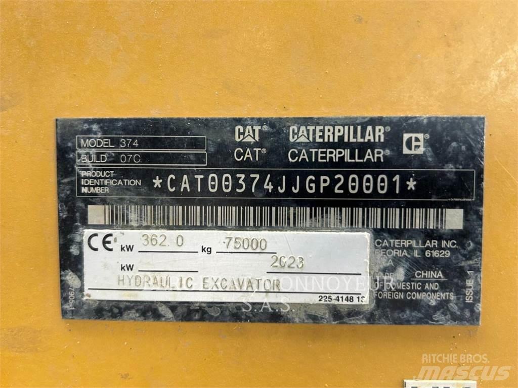 CAT 374 Escavatori cingolati