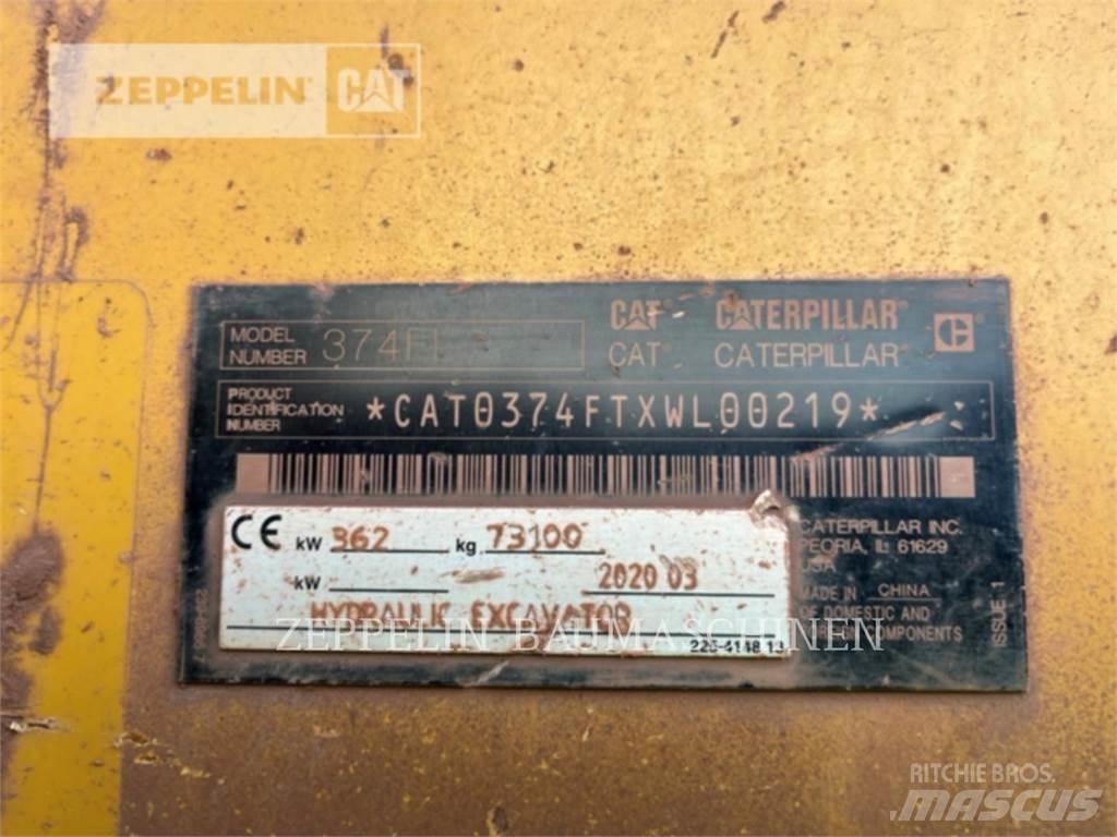 CAT 374FL Escavatori cingolati