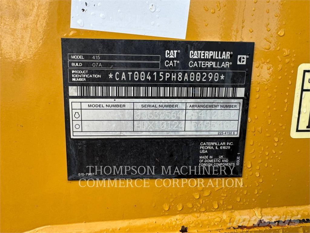 CAT 415 Terne