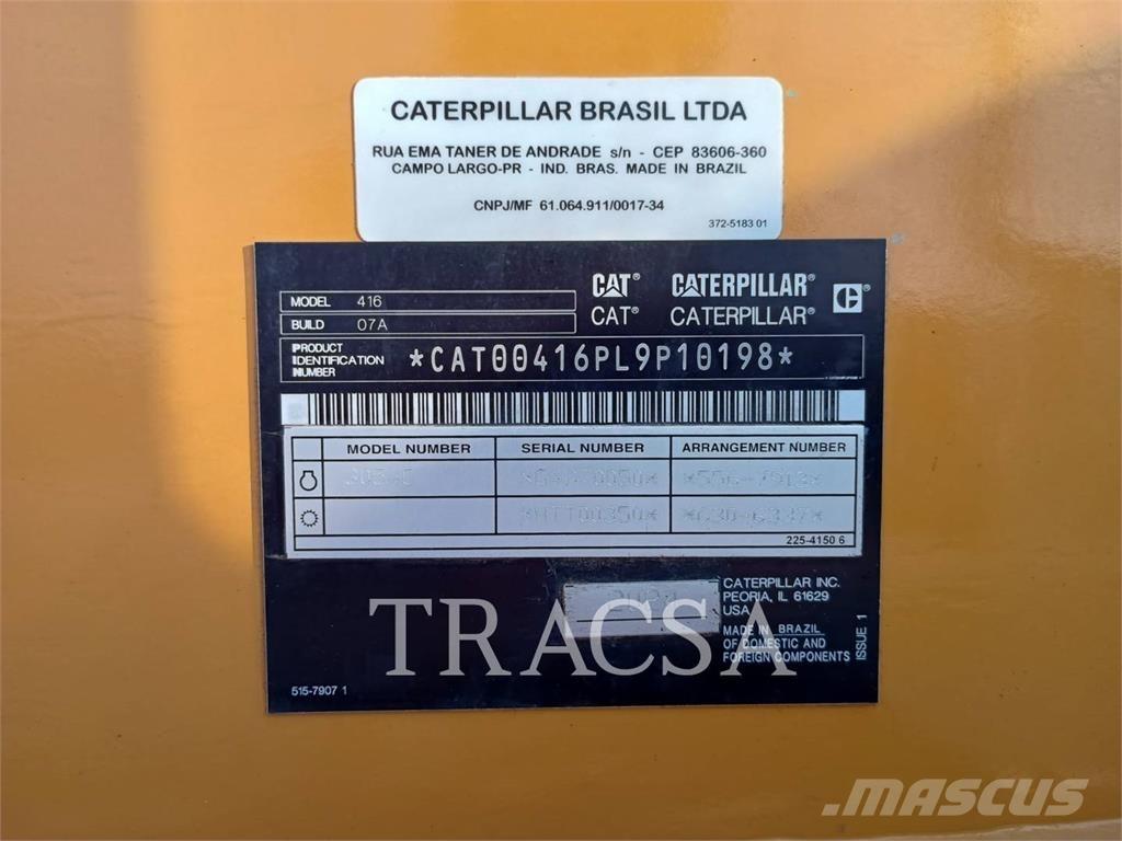CAT 416 Terne
