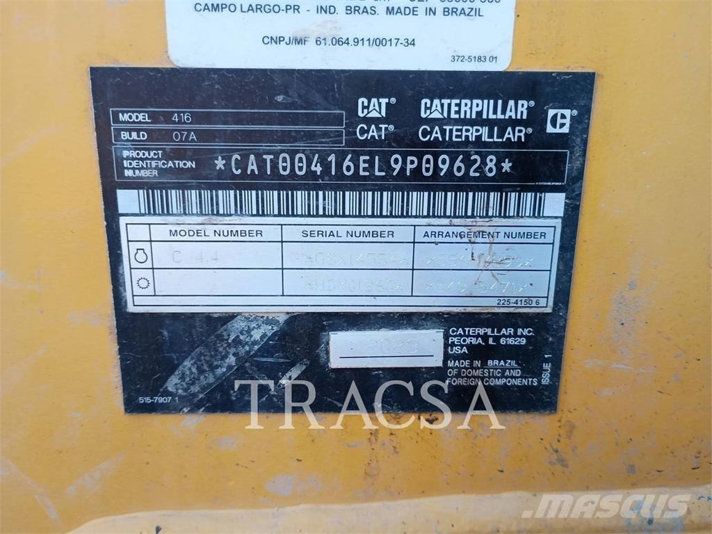 CAT 416 Terne