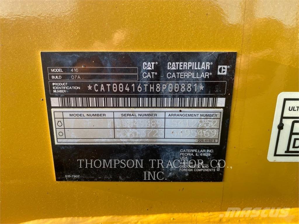CAT 416 Terne