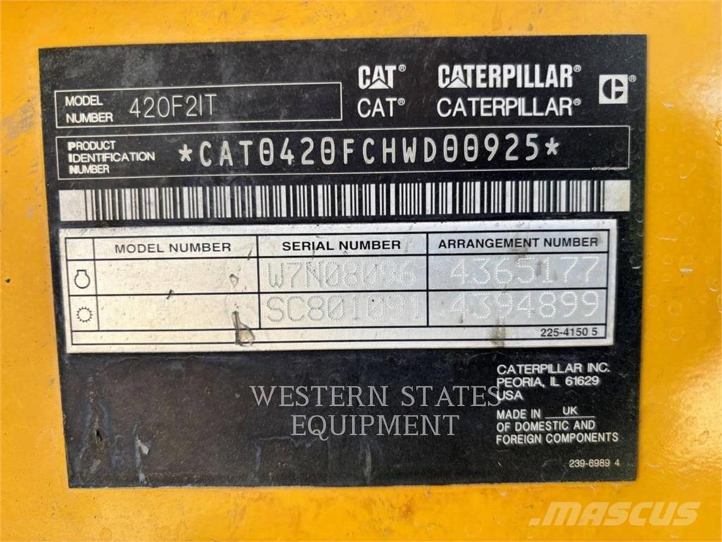CAT 420F2 Terne