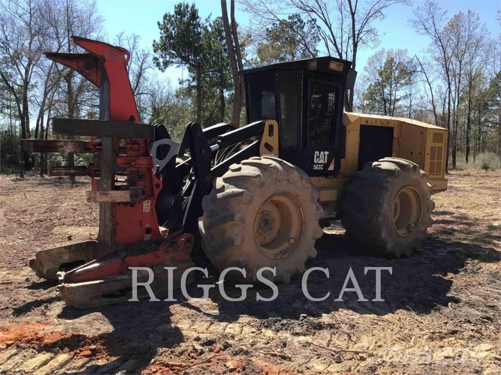 CAT 563C Abbattitrici cingolate e macchine forestali