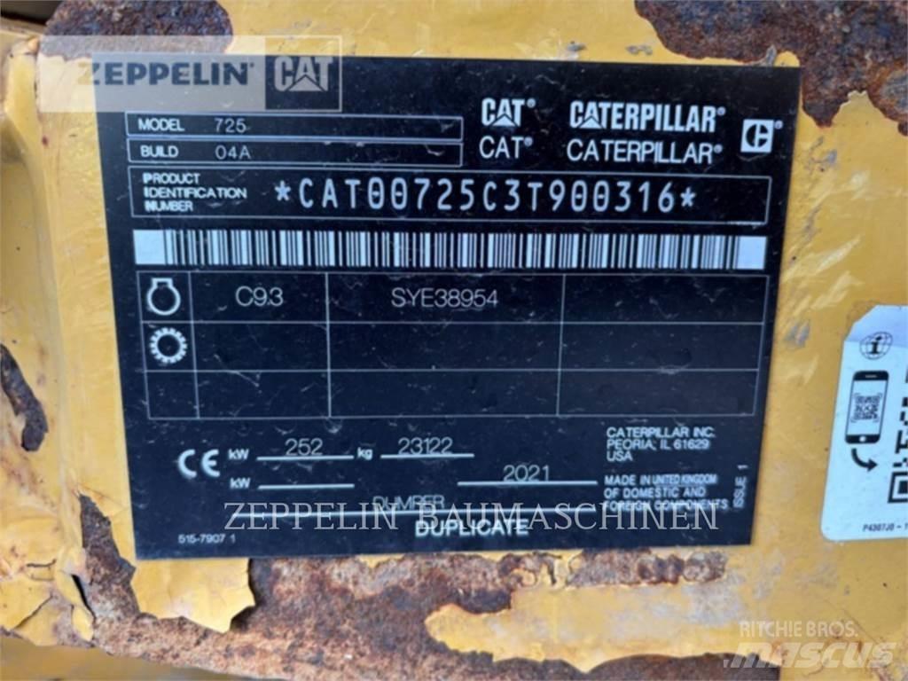 CAT 725-04A Dumpers articolati