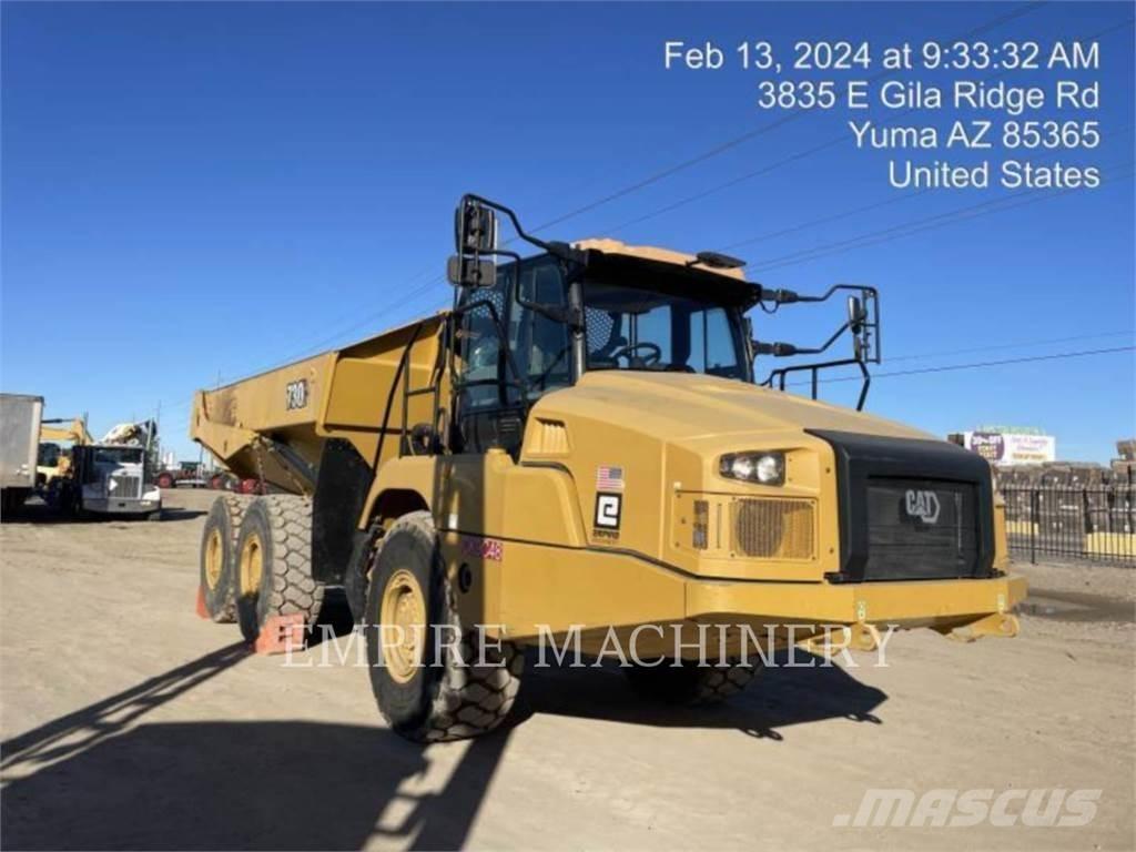 CAT 730-04 Dumpers articolati
