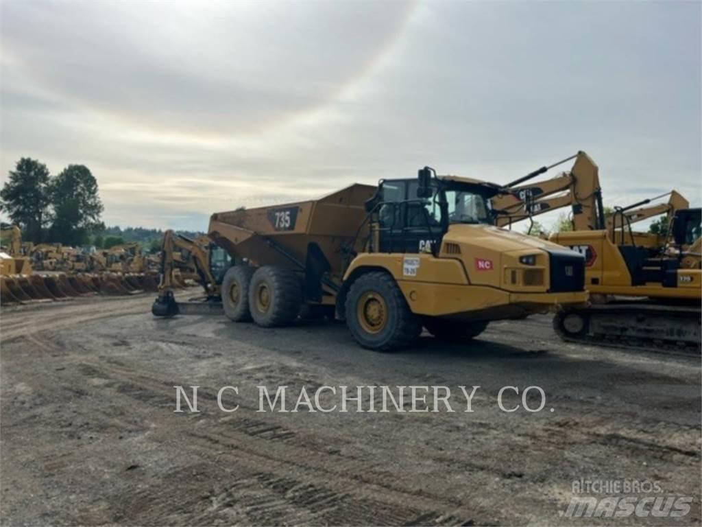 CAT 735 Camion ribaltabili