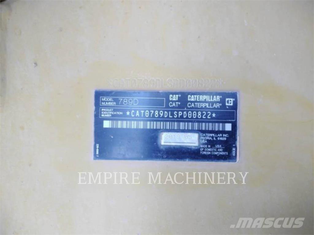 CAT 789D Dumpers articolati