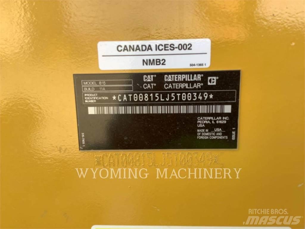 CAT 815 Compattatori da suolo