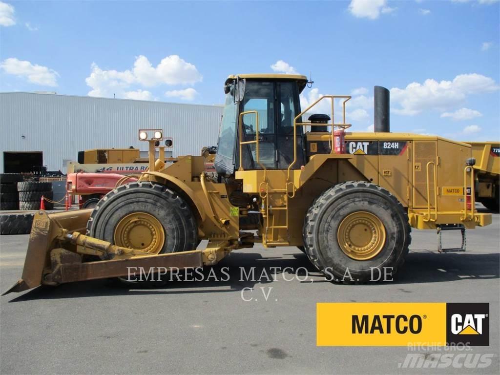 CAT 824H Dozer gommati