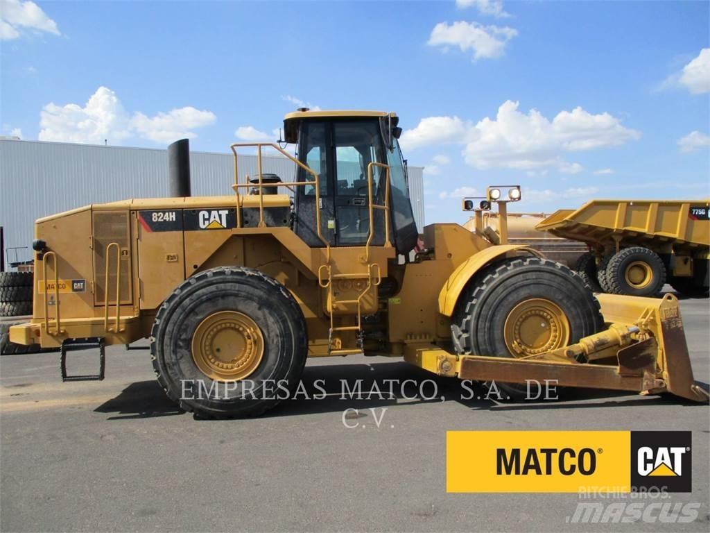 CAT 824H Dozer gommati