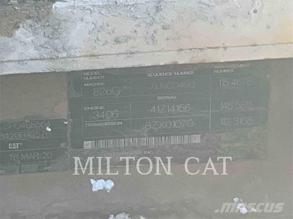 CAT 826G Compattatori da suolo