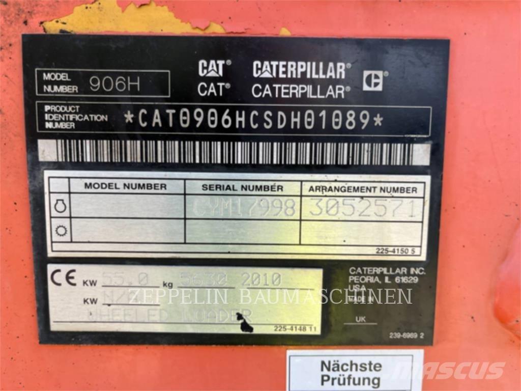 CAT 906H Pale gommate