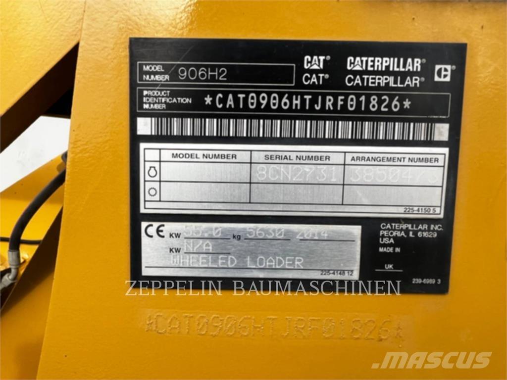 CAT 906H Pale gommate