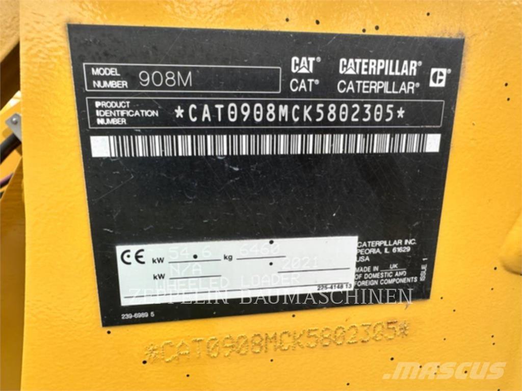 CAT 908M Pale gommate