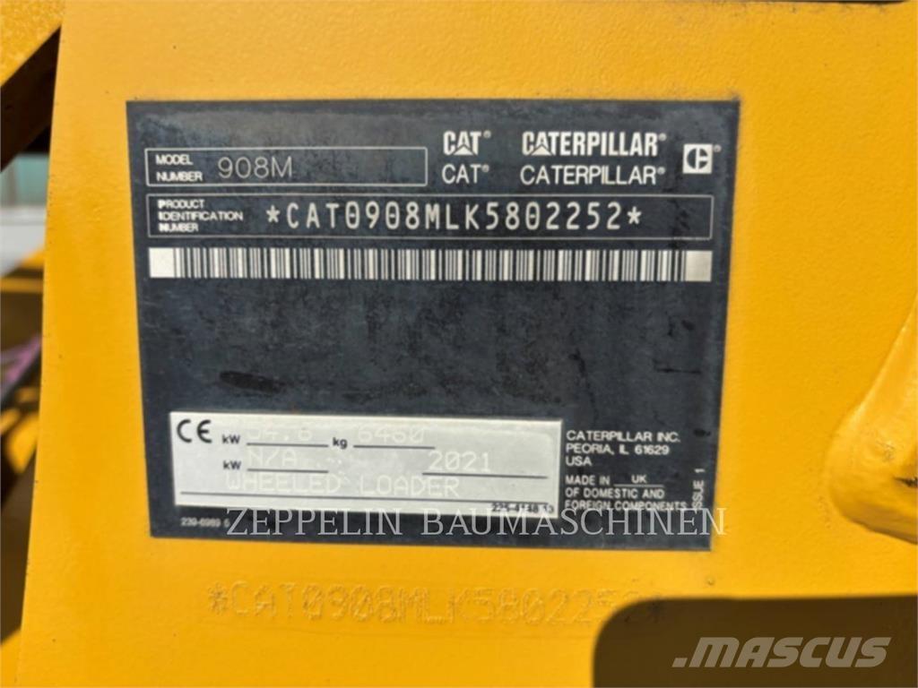 CAT 908M Pale gommate