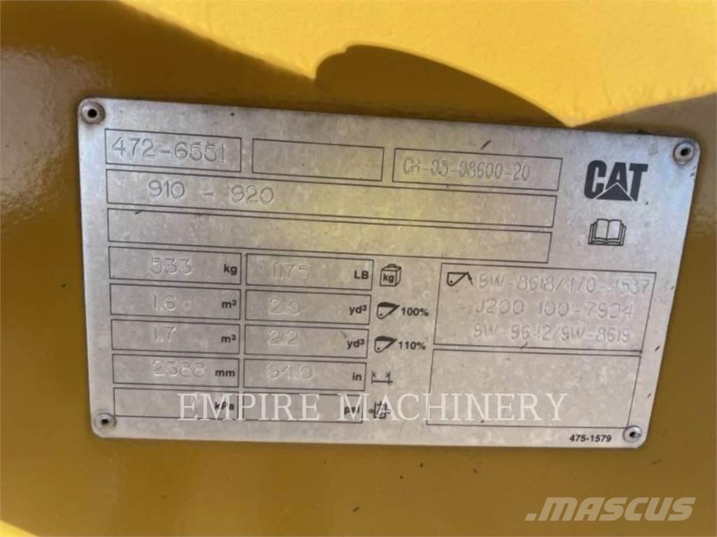 CAT 910-POBU Costruzioni - Altro