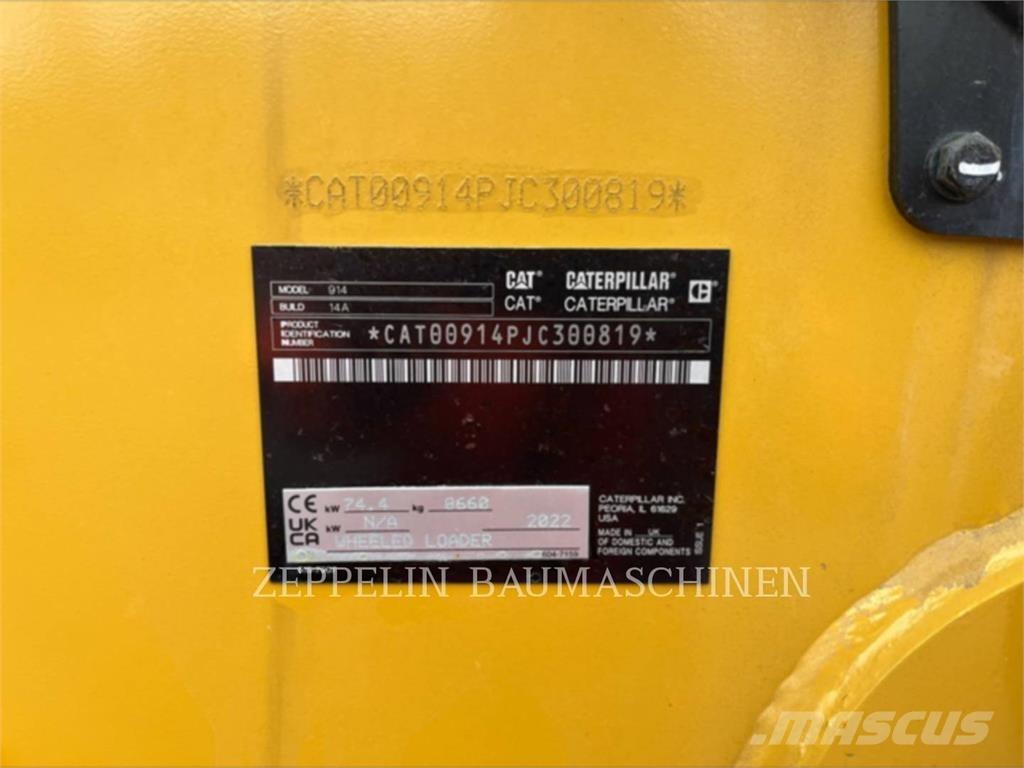CAT 914-14A Pale gommate