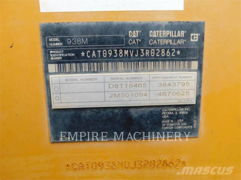 CAT 938M FC Pale gommate
