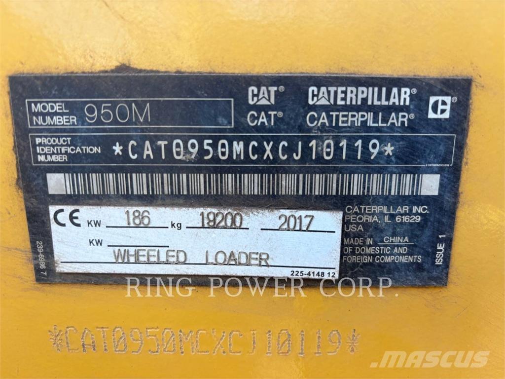 CAT 950MQC Pale gommate