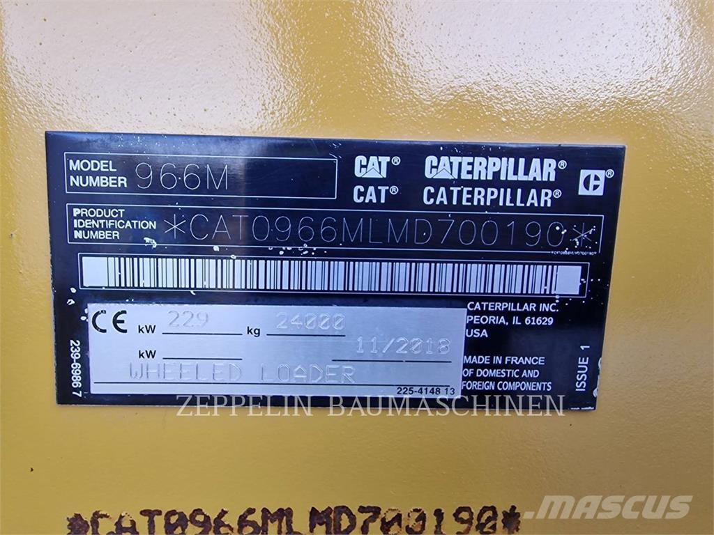 CAT 966M Pale gommate