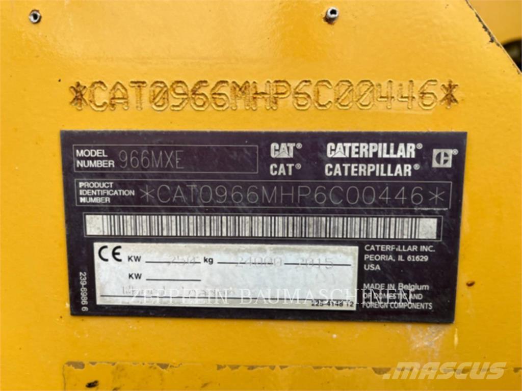 CAT 966MXE Pale gommate