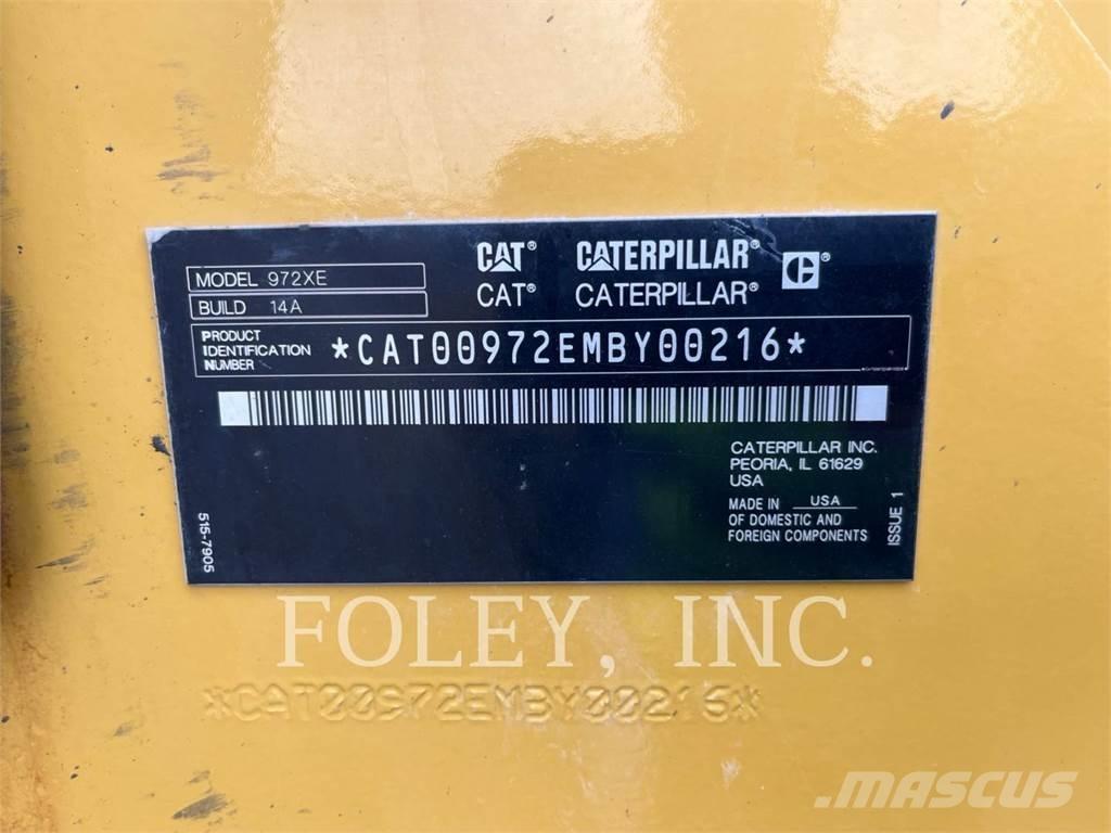 CAT 972-14XE Pale gommate