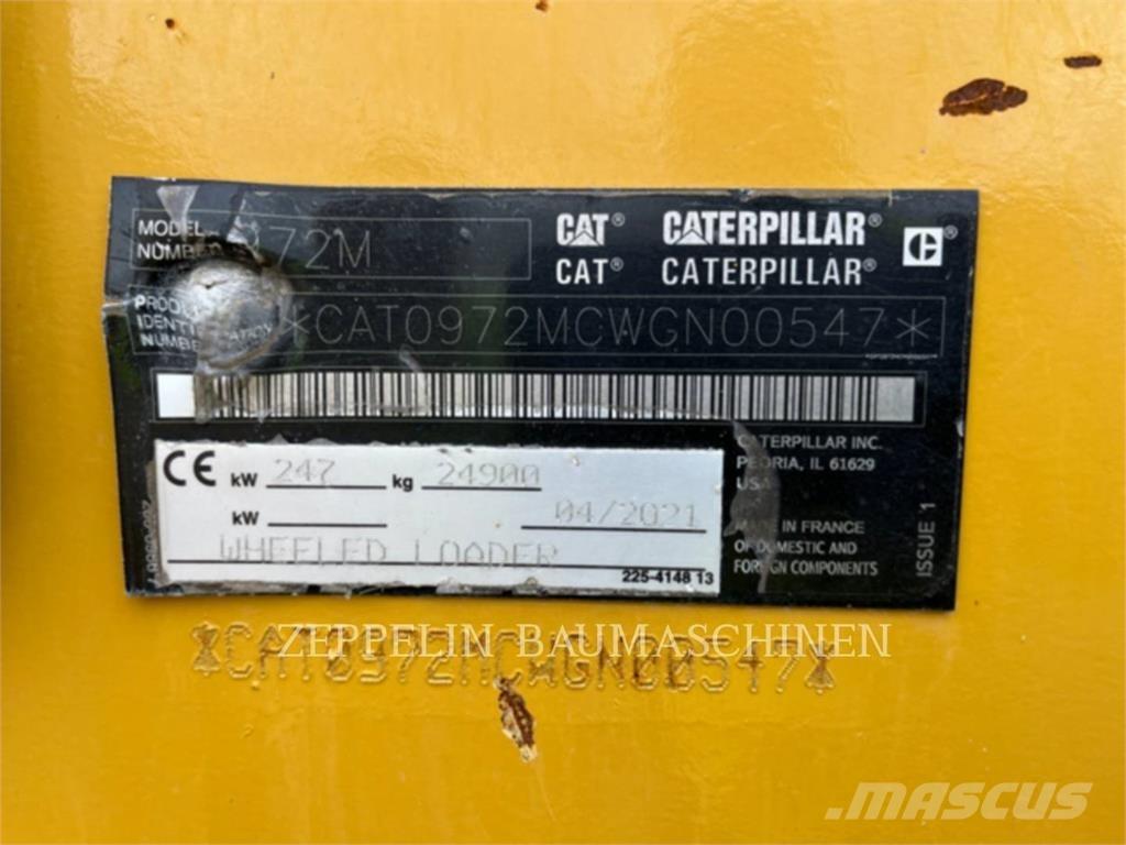 CAT 972M Pale gommate