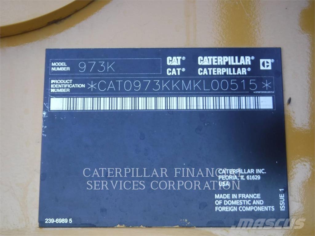 CAT 973K Pale cingolate