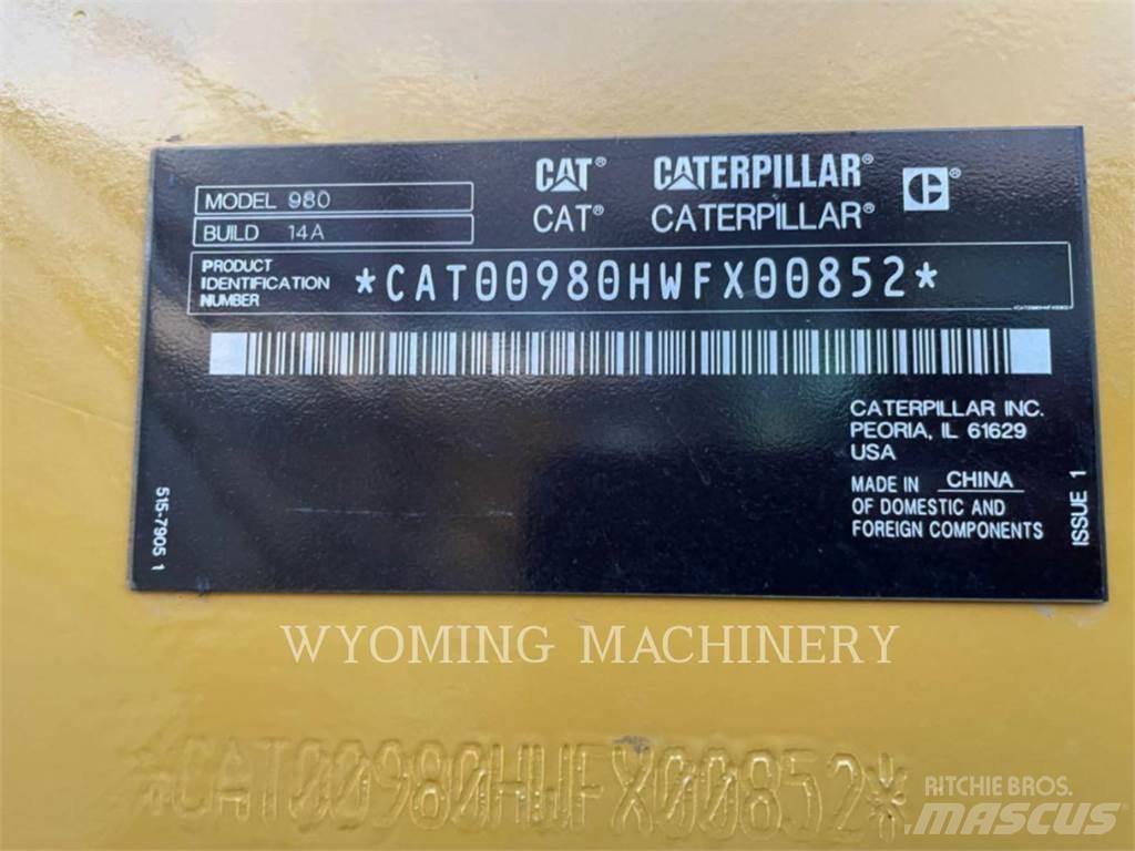 CAT 980 Pale gommate