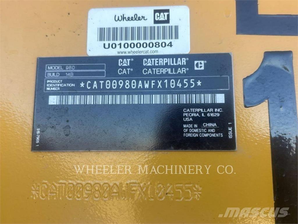 CAT 980 Pale gommate