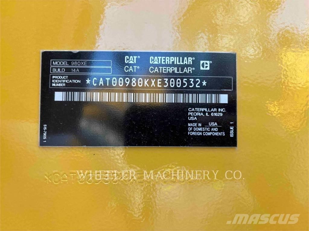 CAT 980 XE Pale gommate