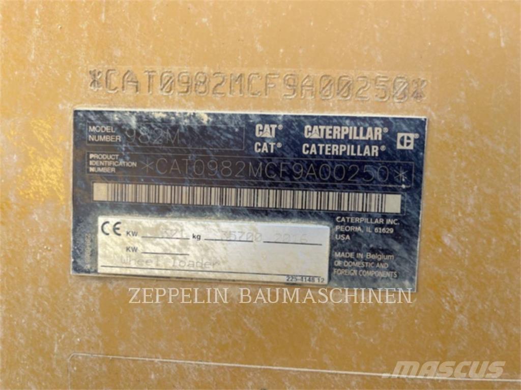 CAT 982M Pale gommate