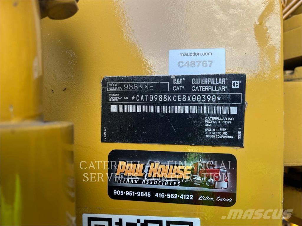 CAT 988KXE Pale gommate