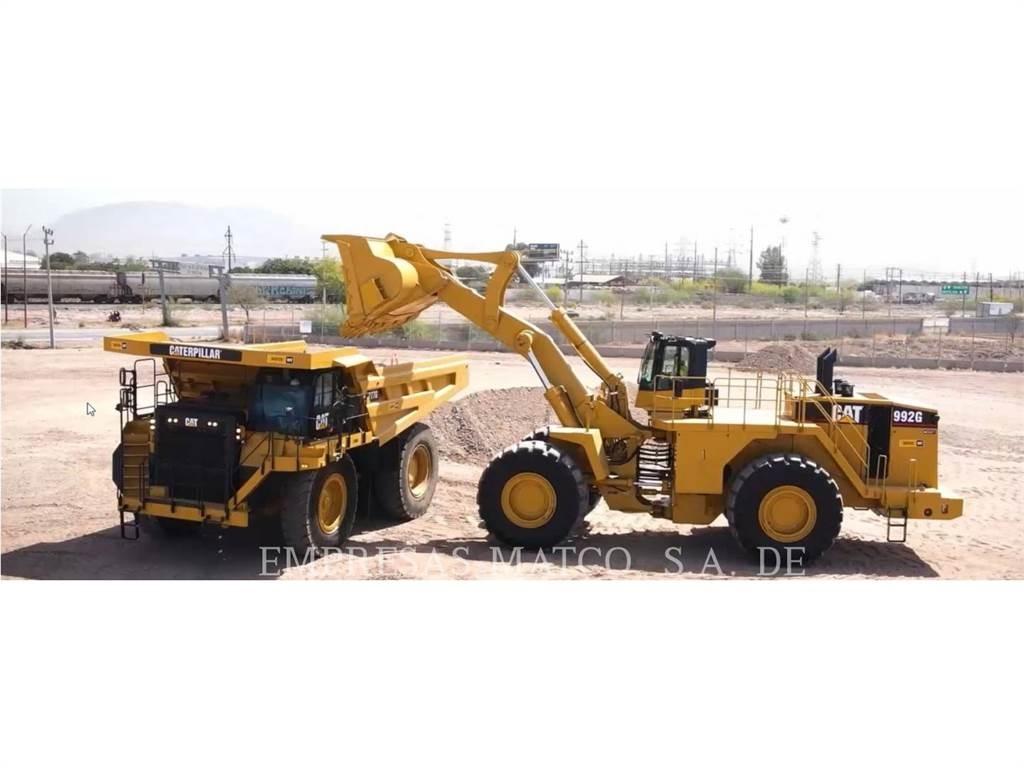 CAT 992G Pale gommate