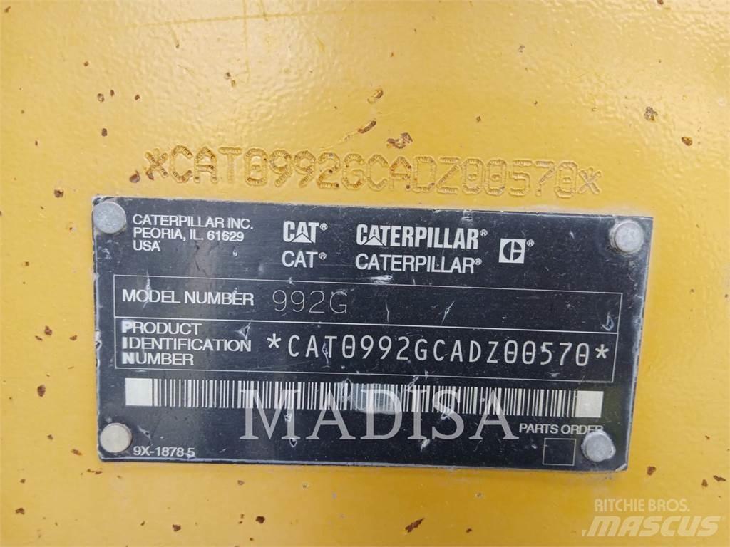 CAT 992G Pale gommate