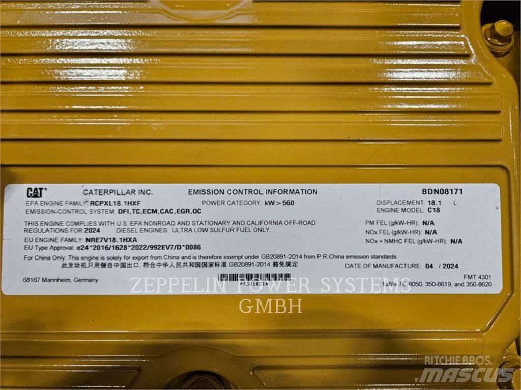 CAT C18 T4F Motori industriali