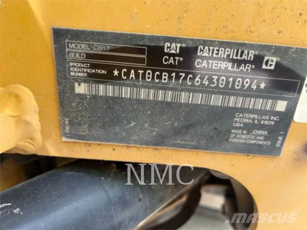 CAT CB1.7 Compattatori da suolo