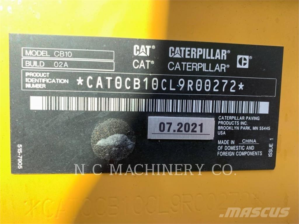 CAT CB10 Finitrici