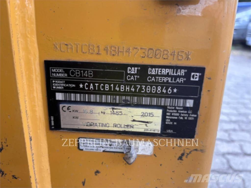 CAT CB14B Compattatori da suolo