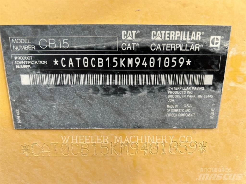 CAT CB15 CW VV Rulli a doppio tamburo