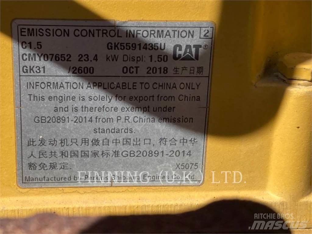 CAT CB2.7 Compattatori da suolo