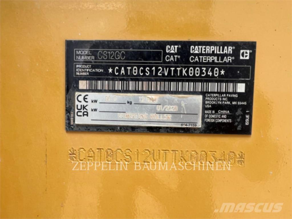 CAT CS12GC Compattatori da suolo