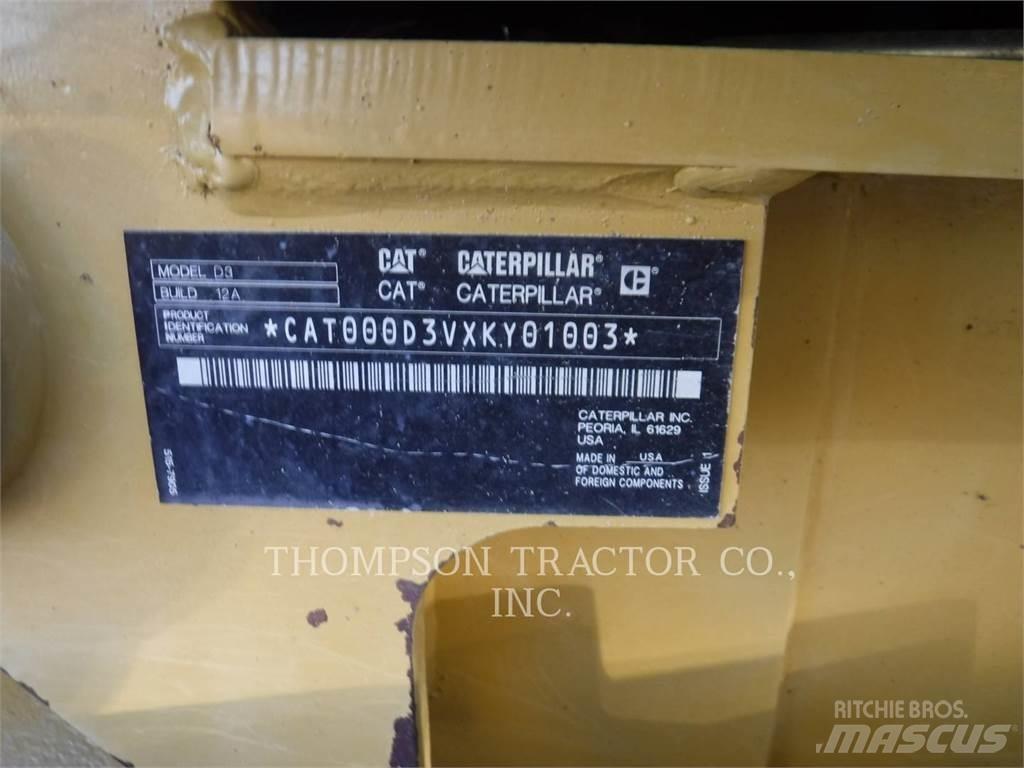 CAT D3 Dozer cingolati