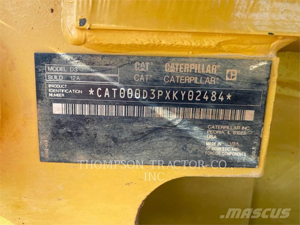 CAT D3 LGP Dozer cingolati
