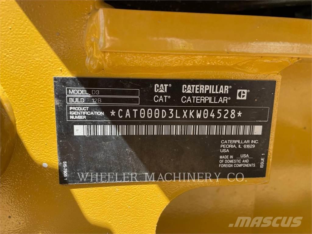 CAT D3 XL EW Dozer cingolati