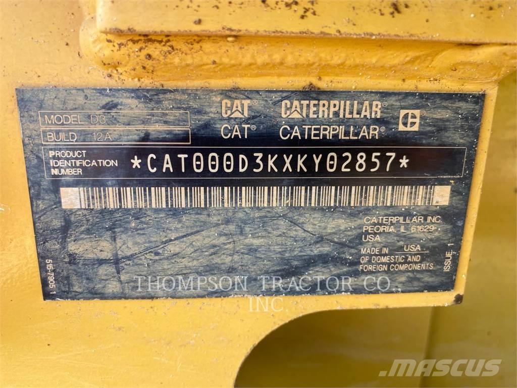 CAT D3LGP Dozer cingolati