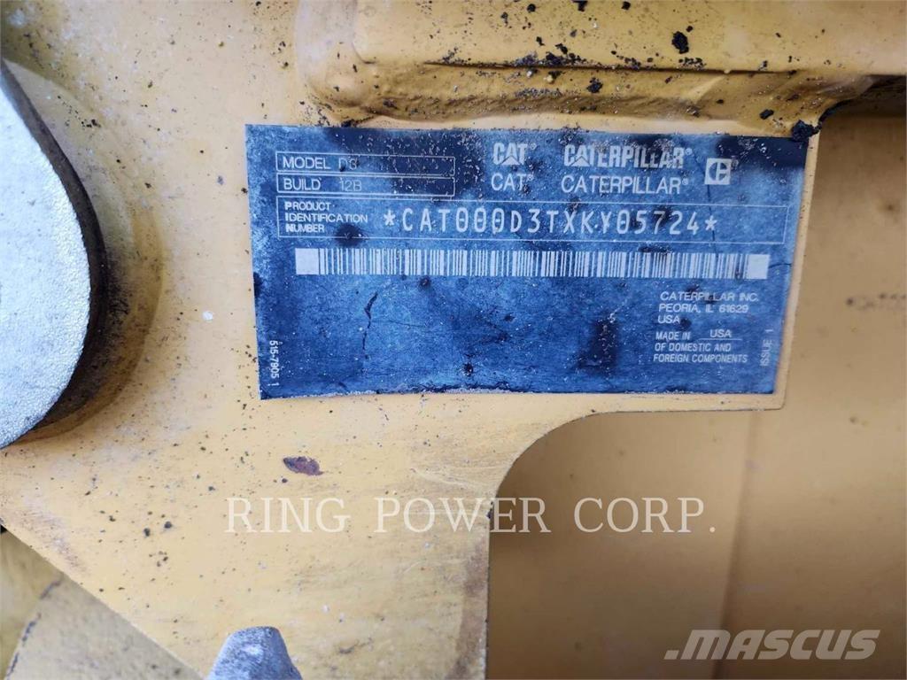 CAT D3LGPEW Dozer cingolati