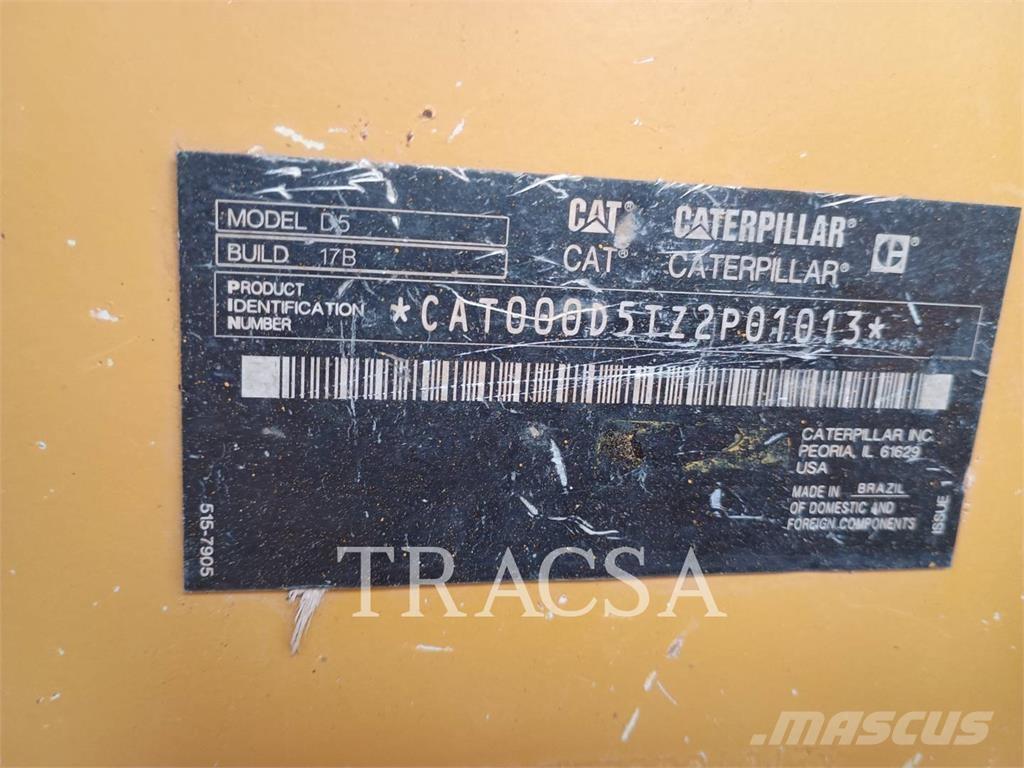 CAT D5 Dozer cingolati